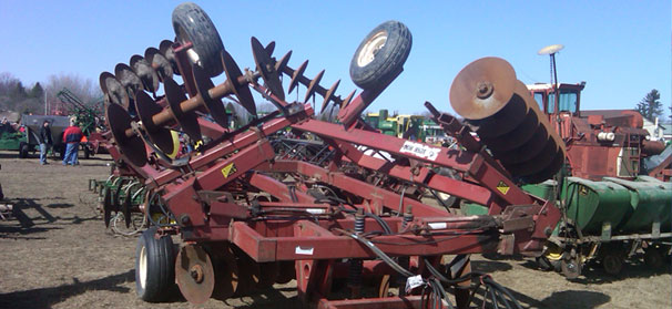 Used equipment could be carrying pests, diseases